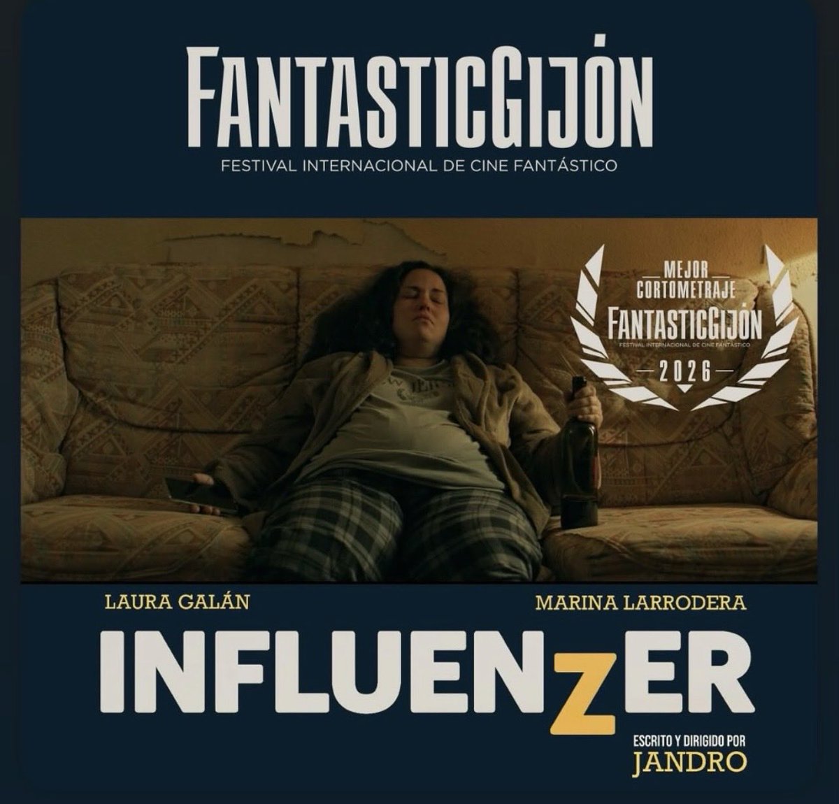 Jandro's tweet photo. “InfluenZer” empieza a recoger los primeros premios. Qué emocionante!! https://t.co/CYSuzFR0OR