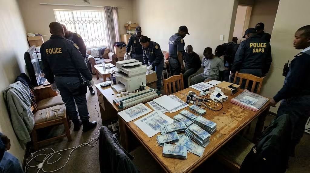 MOgwueleka69415's tweet photo. BREAKING NEWS: 26th October 2026.

Two Y0RUBA-Nigerian men, Michael Ayodele and Bayo Adejumo have been arrested in South Africa for printing fake R100 notes 

They planned to use the counterfeit cash to buy a Mercedes GLE

Visit my Facebook page for daily publications of Y0ruba atrocities and crimes in Nigeria and across the world.