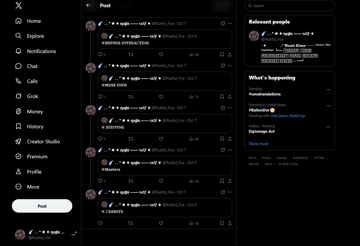 Rueful_Fox's tweet photo. Nai.𝄢

It's been brought to my attention that people believe I'm running a taboo Ishtar account when I made a specific rule barring NSFW interactions on the TL .

I'd like to point out that in the Bio alone there is a massive difference in the 'written by nai.' tag and the taboo https://t.co/AIMIoR9IVf
