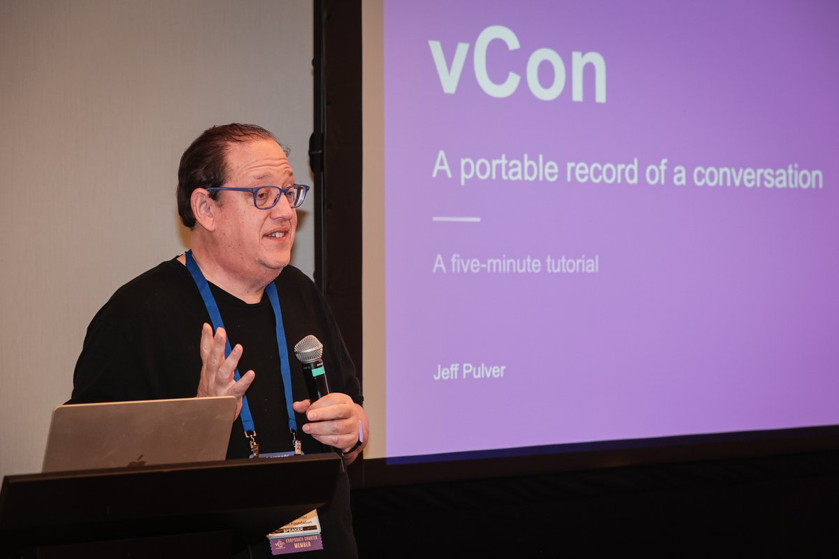 netsapiens's tweet photo. At the #UGM2026 vCon Foundation Meetup, Jeff Pulver and Daniel Petrie spoke to a packed room about the RenAIssance of Voice and how #AI and vCons are driving the future of #cloudcommunications.

#vCon #VoiceAI #Crexendo #PoweredbyNetSapiens $CXDO https://t.co/NzgNgZUGDO