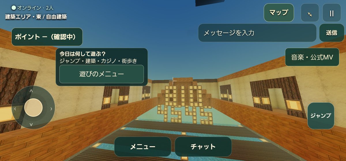 810yenshamp's tweet photo. 建築エリア東に綺麗な建物が出来てた！

https://t.co/NnwLDSKSO7

#ホモバース
#INMUKING https://t.co/fv4o5EnhMA