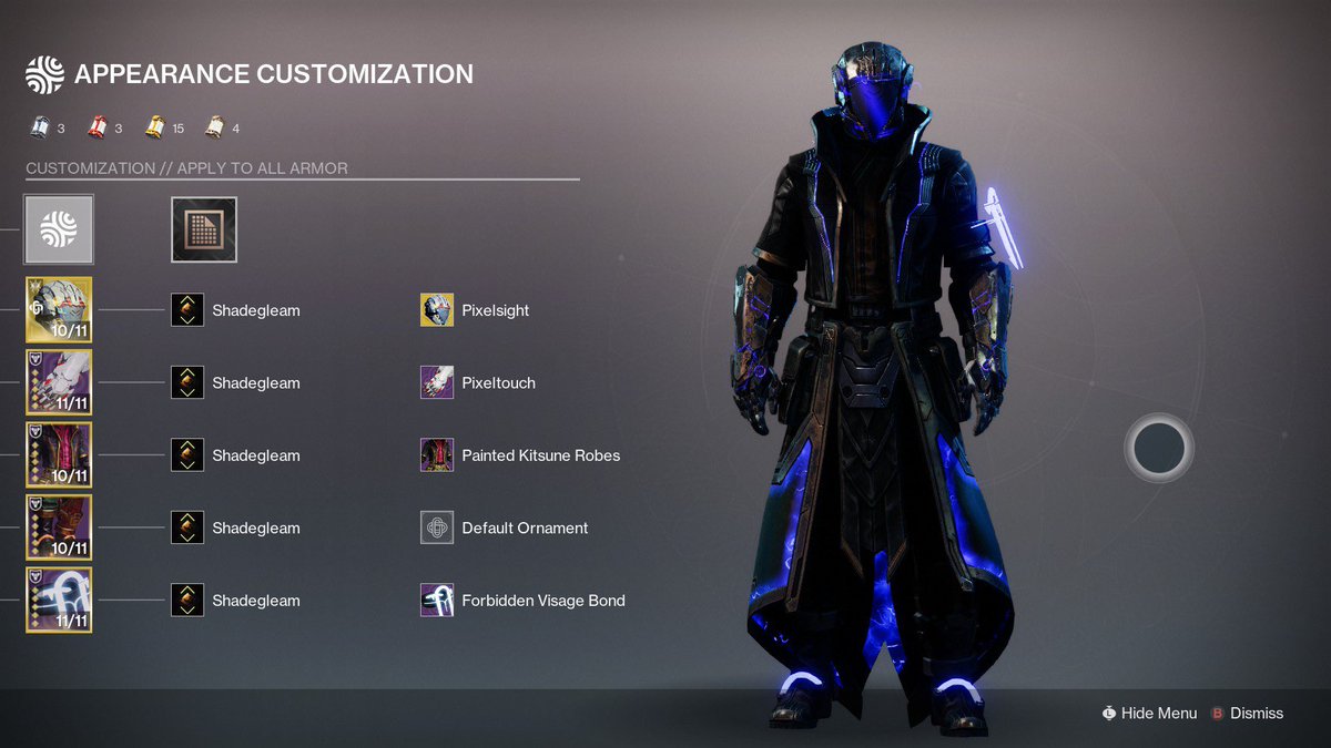 iravenzyt's tweet photo. @Destiny2Team #destinyfashion 5. Lisan Al Gaib 6. My main 7. LED Nightmare https://t.co/KMrInaAZfx