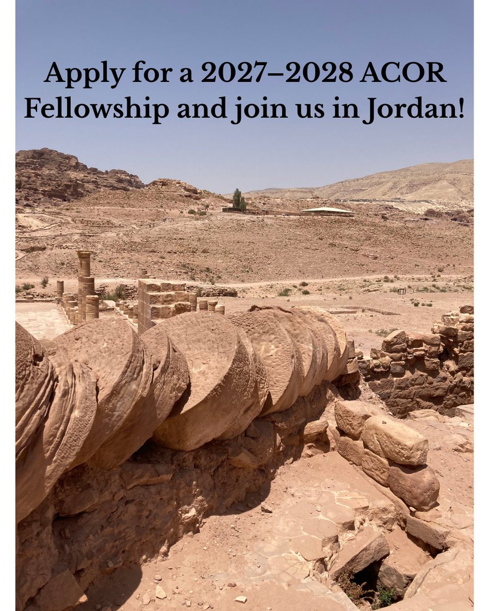ACORJordan's tweet photo. ANNOUNCING THE AMERICAN CENTER OF RESEARCH FELLOWSHIPS, 2027–2028 for undergraduates, graduate students, and postgraduate researchers. DEADLINE:  15 February 2027. Details: https://t.co/eoW7J8n485 https://t.co/UKXbcGMTmA