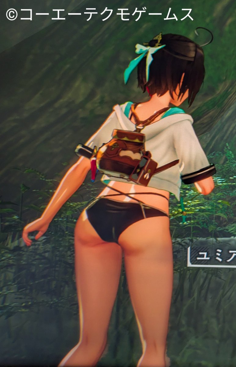 DtypeRetroGame's tweet photo. ●毎朝やる気アップのための可愛いキャラ紹介シリーズ（毎朝）
　ユミア♥/ユミアのアトリエ

　今週はユミアでゲーム画面から🎮️
今日はユミアのケツプリ♥のみで😂👍️ https://t.co/j8G3MUlJoa