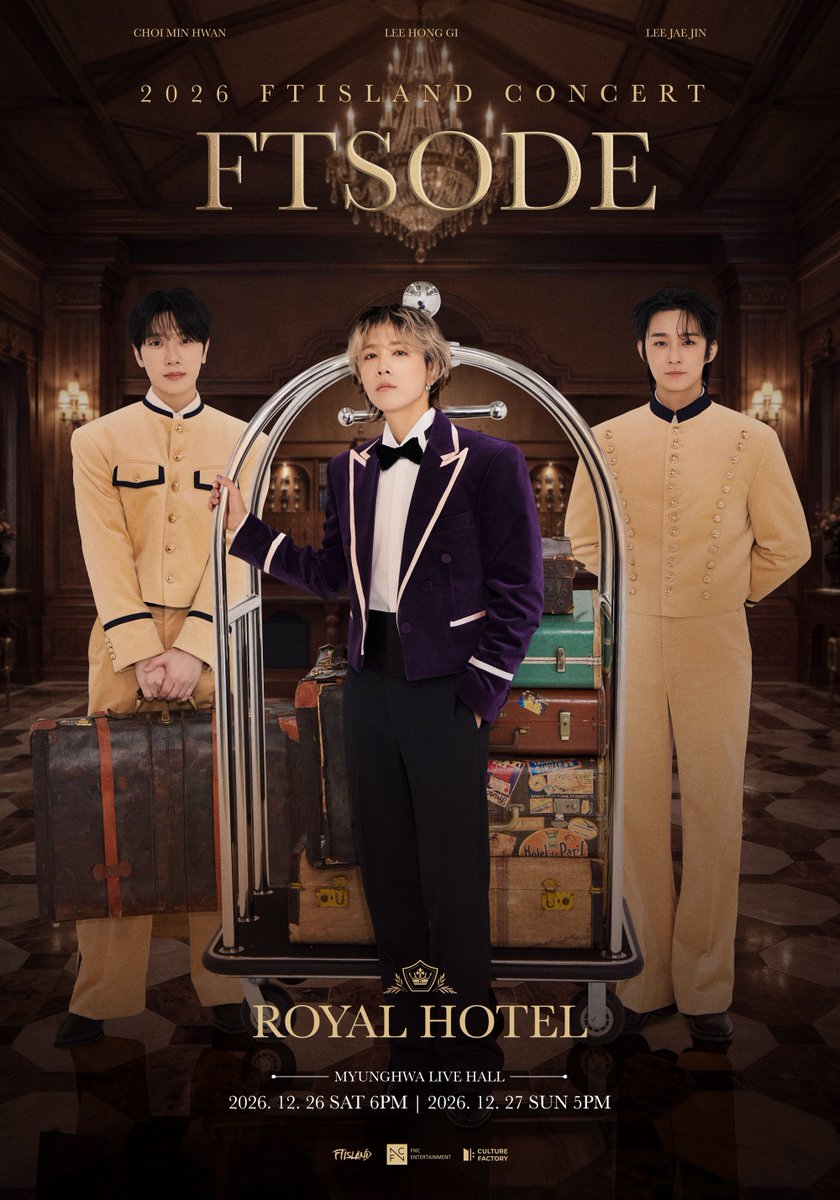 slist2015's tweet photo. FT아일랜드, 연말 콘서트 ‘FTSODE’ 개최…음악 여행 예고

#FT아일랜드 
#FT아일랜드콘서트
#FTISLAND 
#이홍기 #이재진 #최민환 
@FT_FANCLUB
 #FTSODE
 ⬇️관련기사⬇️ 
https://t.co/GkBI2LBgv0 https://t.co/LFoPoZ9Ym3