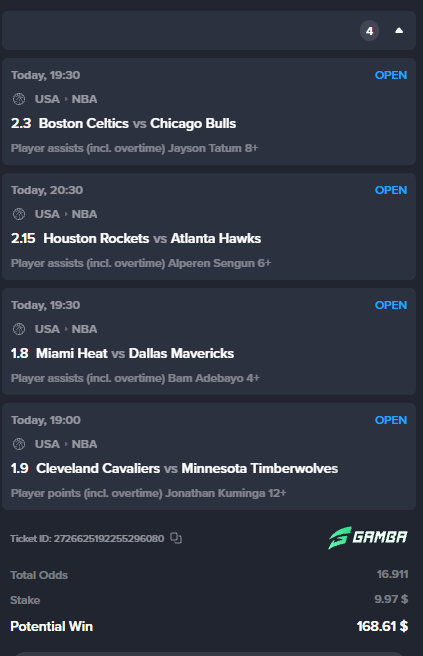 uni05tvgamble's tweet photo. 🏀 Little NBA Parlay on @gamba 🏀

🔥 $25 GIVEAWAY IF IT HITS!!! 🔥

♥️🔁Follow, Like and Retweet
🗒️Comment Gamba username

If you are under Code uni I will send $40!! https://t.co/EUVSs7JugR