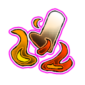 NullscapeCON's tweet photo. "I really like the Scorched Earth curse because everytime i play Nullscape, my fatass is always eating something and i dont wanna dirty my laptop so i js dive into the nearest flames of doom"

#nullscape https://t.co/SaqX8tyWOy