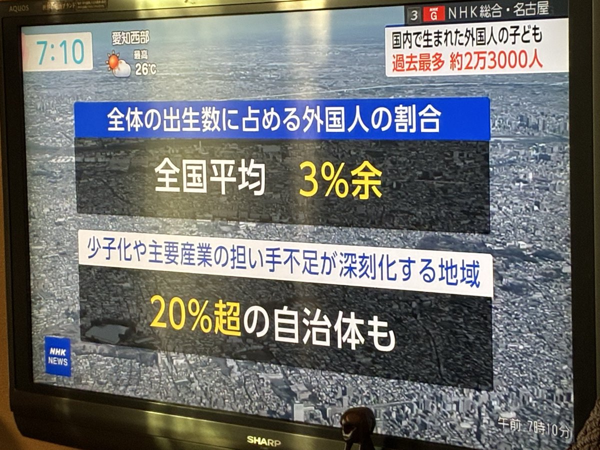 bagusu181's tweet photo. NHKで去年23000人の外国人の子供が生まれたて。
32カ国翻訳機、一部国が負担。
出産一時金50万×23000人
＝115億円
子供手当1ヶ月15000円×23000人
＝3億4500万円×3歳まで？
1万を18歳？
ふざけんな‼️
コレ見て何も思わないなら大分オカシイと思う‼️
NHK��洗脳報道、誘導報道‼️💢
#移民政策断固反対 https://t.co/5qnZ5SreKI