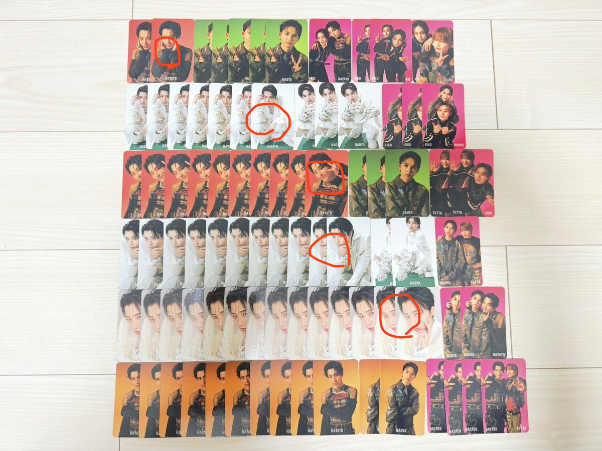 Lei_J_H's tweet photo. @8810taro 検索より失礼いたします。
まだ在庫ございましたら、お借りしました画像の⭕️を1枚ずつまとめて買取させてください。
ご検討よろしくお願いいたします。 https://t.co/aObtmemfL8