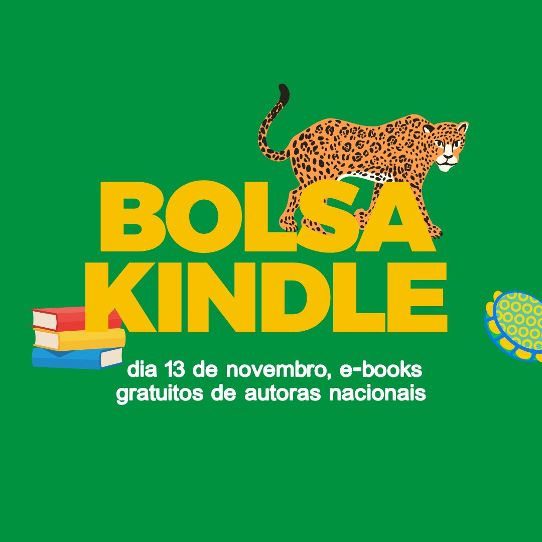 autoraemma's tweet photo. PARTICIPEM DO BOLSA KINDLE!!!!!

dia 13 de novembro às autoras nacionais vão deixar ebooks gratuitos em comemoração a virada histórica!

participem https://t.co/G6Ri7h9mBQ 🇧🇷⭐️ https://t.co/N9251ngoFq