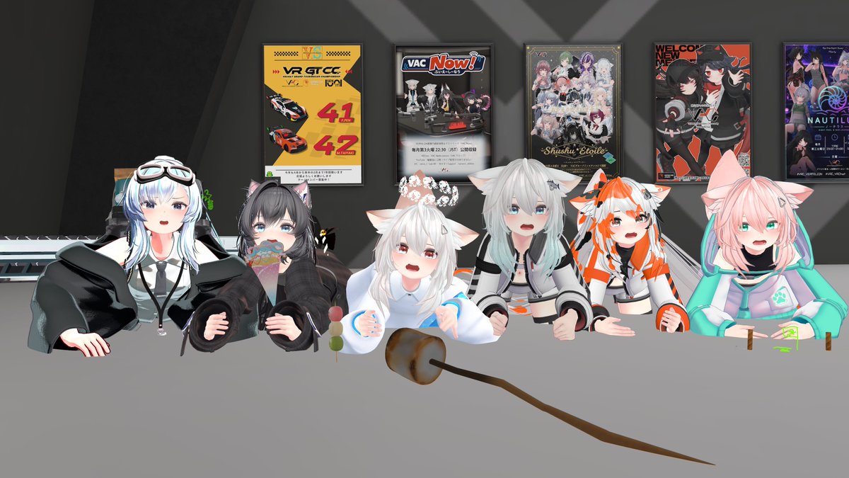 Rati1018's tweet photo. 1.VERMILION Avatar's Meeting
Day2 威嚇ｼｨﾁｬ!!
#VAC_VRChat #VRC_VERMILION https://t.co/QknFgFhUR4