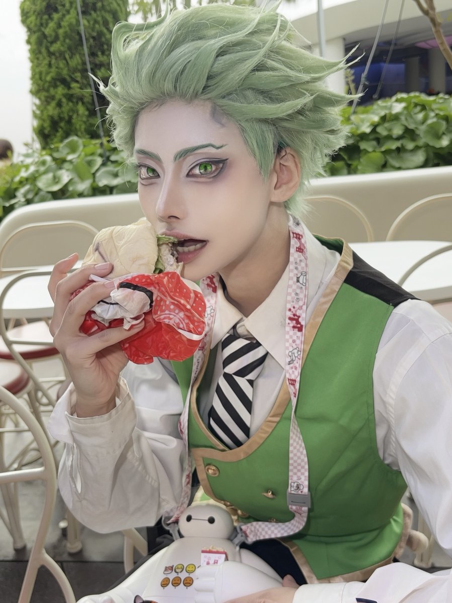 mochigome_bushi's tweet photo. 🐉様に撮っていただいた‼️‼️‼️‼️
 #Dハロツイステ仮装 https://t.co/ENrRQyG4Lr