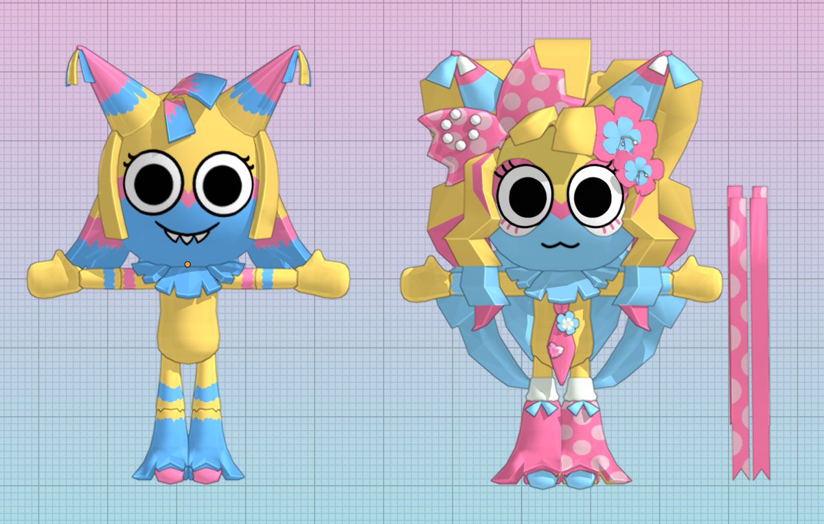 CherishBerryz's tweet photo. Gyaru Yatta skin concept !! I AM A PROUD BELIEFER SHE NEEDS MORE HAIR TYPES IN HER SKINS !!! https://t.co/DsPuUpRaZX