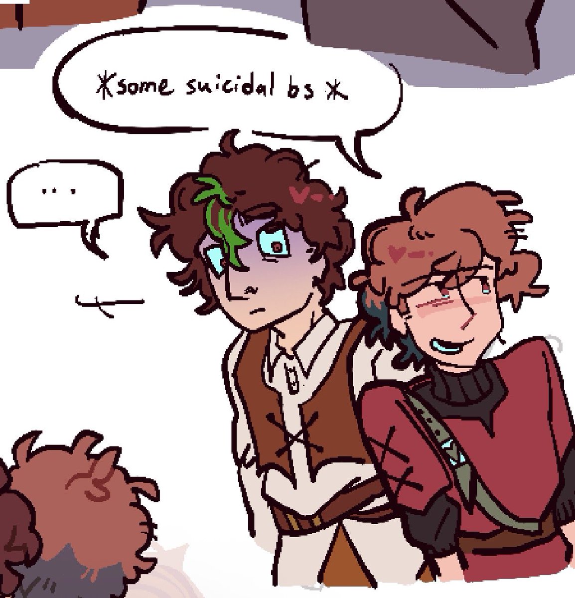 wzuioo's tweet photo. HEARTFALL SPOILERS R4 #heartfallspoilers 
hi my gribeans https://t.co/a3B7JrchKY