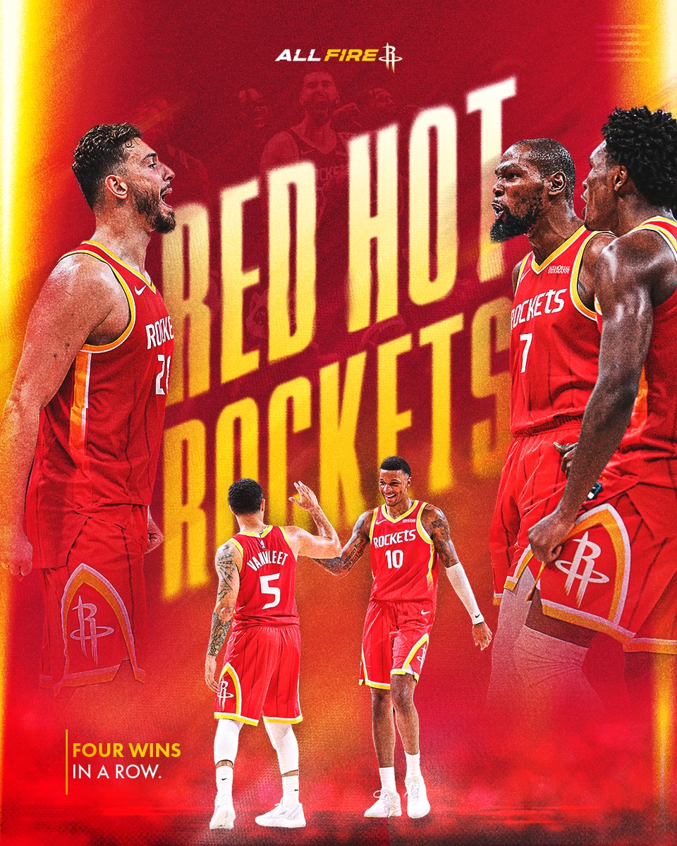 HoustonRockets's tweet photo. ON 🔥

#AllFire | #Rockets https://t.co/5NX76Yy0Mp