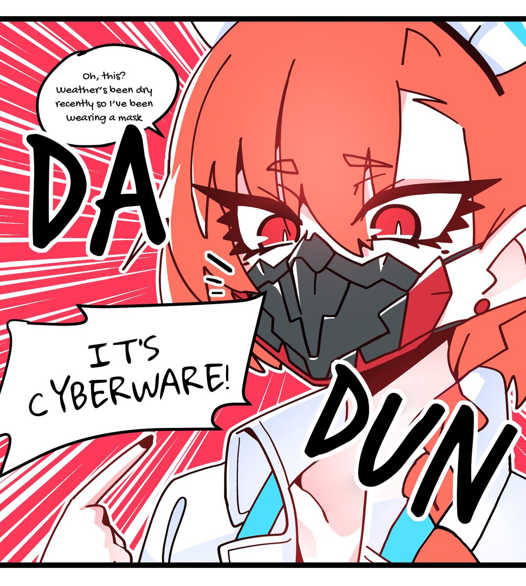 RagingAsn_'s tweet photo. EN Translation by @RagingAsn_
Artist Comment: Cyberware

영어 번역입니다!
다음에 또 봐요! https://t.co/Ra3FP0Ctgi