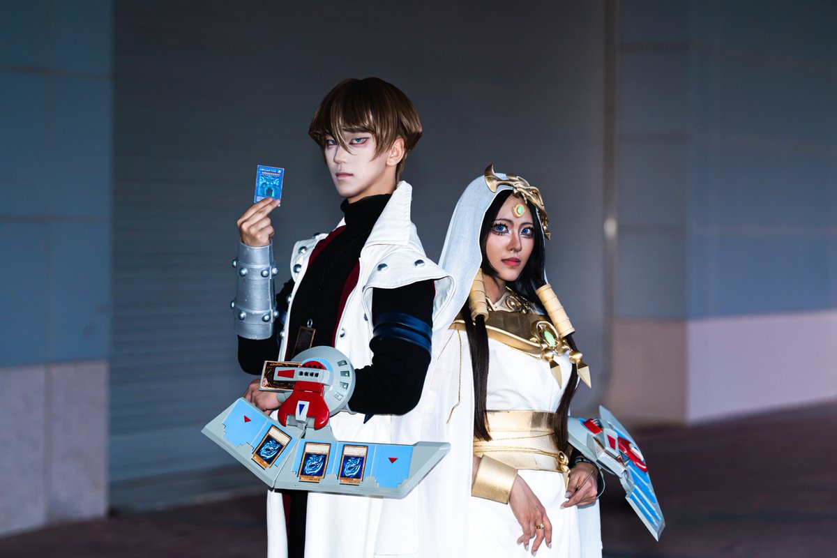 U2CosN0417's tweet photo. #遊戯王

Seto Kaiba : @U2CosN0417 
Ishizu Ishtar : @chia0_O https://t.co/YOlSmFPsEb