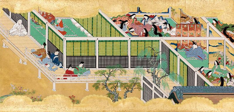 bijutsufan's tweet photo. 『源氏物語絵巻（盛安本）　葵』 （部分） 江戸時代・17世紀 京都国立博物館 ※期間中巻替あり 

京都国立博物館にて特別展「源氏物語　王朝のかがやき」開催中です。
2026年10月6日（火）〜2026年11月29日（日） https://t.co/jha104nE8Q