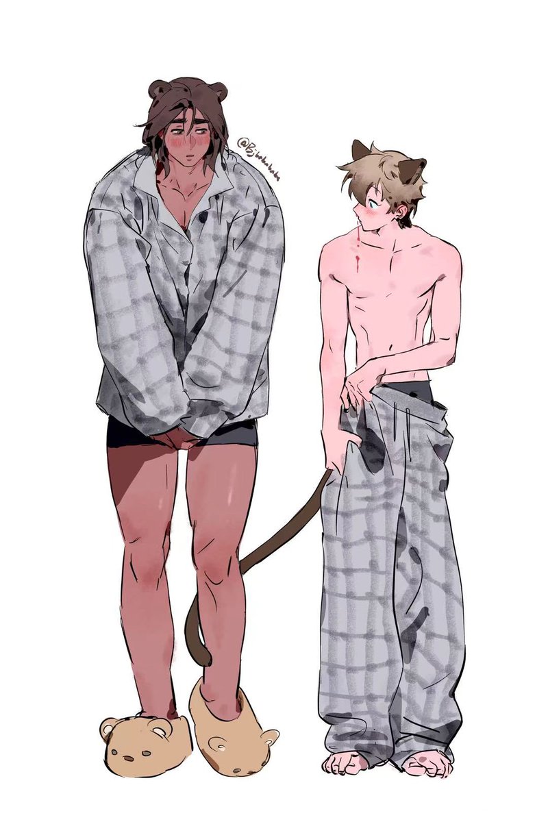 bjbabababa's tweet photo. Thighs😋😋😋😋yummm
#oc #ocart #yaoi https://t.co/ucbyi2hOKS
