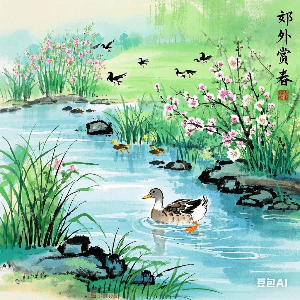 alohachieko1's tweet photo. [春の日、寡作の絵に、惺惺の気配が漂う]， https://t.co/AZQdDRO1j4