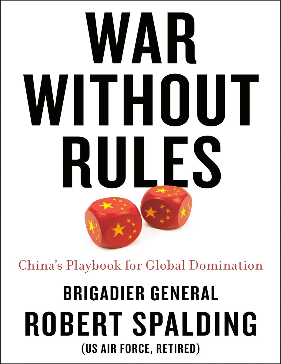 aravind's tweet photo. Some of you have asked me many times to suggest books to read. I never recommended any seriously. 

But given the "war" India is going to face for the next few years, I would recommend reading at least one of the following:

(1) War Without Rules (Robert Spalding, 2022) - Easiest and Shortest.

(2) Unrestricted Warfare (The Original, 1999) - Good overview by China's own defense guys.

(3) The Long Game (Rush Doshi, 2021) - Technical and for those really interested in Geopolitics. 

All three books detail China's unrestricted warfare methods. They all explain it by illustrating China's war on America mostly. 

But you can always imagine America as India and read the books. The methods are the same. And they are being actively applied now.

If you are interested, here's an overview of some methods:

Political warfare - Influence and infiltrate politics of democracies like India to weaken the country from inside.

Psychological warfare: Spreading rumors, disinformation, and amplifying issues to erode the will, cohesion, and morale of the Indian government, military, and importantly general public.

Drug warfare: Facilitating or profiting from the spread of illicit drugs into India to destabilize society, strain security resources, and weaken the social fabric.

Cultural warfare: Promoting or amplifying cultural trends and narratives aimed at influencing Indian viewpoints in alignment with the adversary's interests. Appropriating culture while eroding the nation of its own heritage.

Media warfare, Law warfare, Network warfare, Technological warfare, Fabrication warfare, Resources warfare... there are many more methods. 

Buy and read at least one of these books, you will know. Book (2) is legally available free on the internet to download.