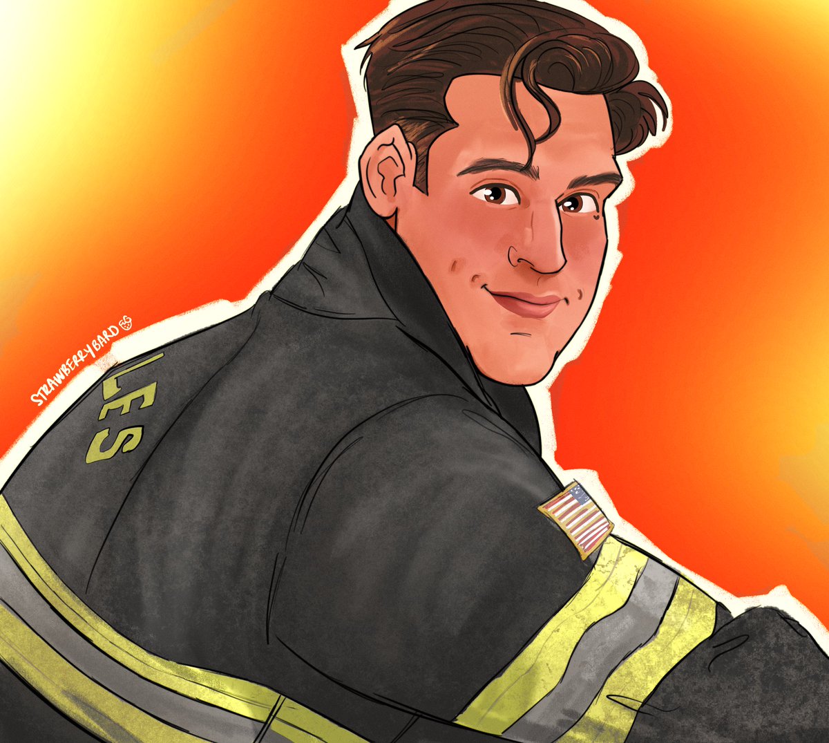 strawberrybard's tweet photo. eddie was looking ash-stonishing as usual last episode 🌋 https://t.co/8GWry9lb6V