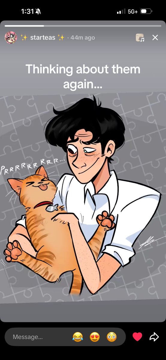 JibrilThe_Thing's tweet photo. I love you human Mr Puzzles AU by Starteas https://t.co/gVcXxjPkLM