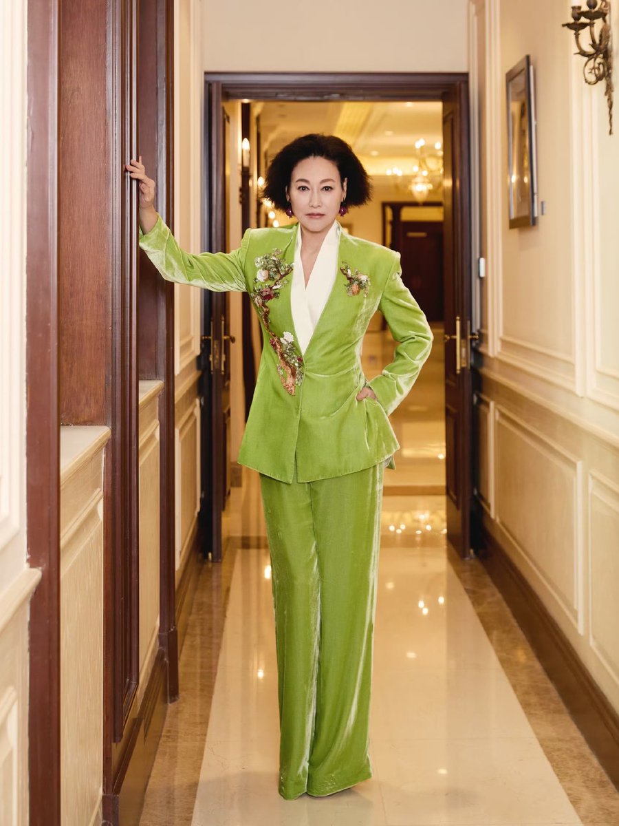 centlookbook's tweet photo. #KaraWai 惠英红 in M Essential FW26 for the M ESSENTIAL 2026/27 Winter-Spring Collection Fashion Show in Shanghai https://t.co/yLTEObsJSV