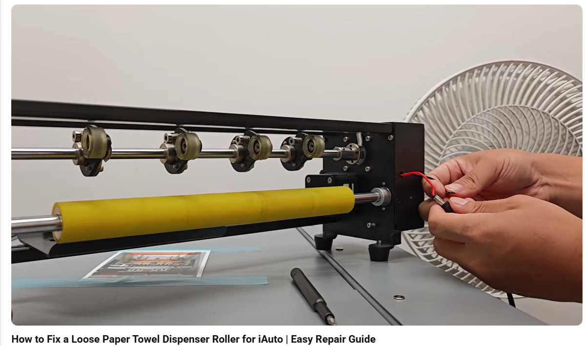 idrawpenplotter's tweet photo. Dealing with a loose roller on your iAuto paper feeder? Watch our easy repair guide to fix it fast: https://t.co/IxsyrQy2Ks

🎃 Don't miss our Halloween Sale—get up to 35% off now!
🔗 https://t.co/iuJRNmjOnV

#iAuto #PenPlotter #HalloweenSale https://t.co/fDPGPur357