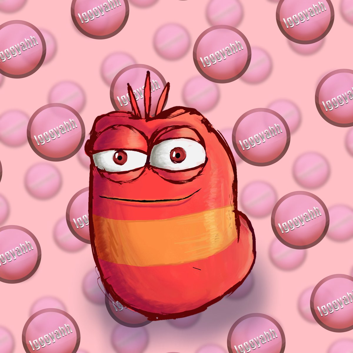 igggyahh's tweet photo. larva #larva #redlarva https://t.co/2V8J8stnmN
