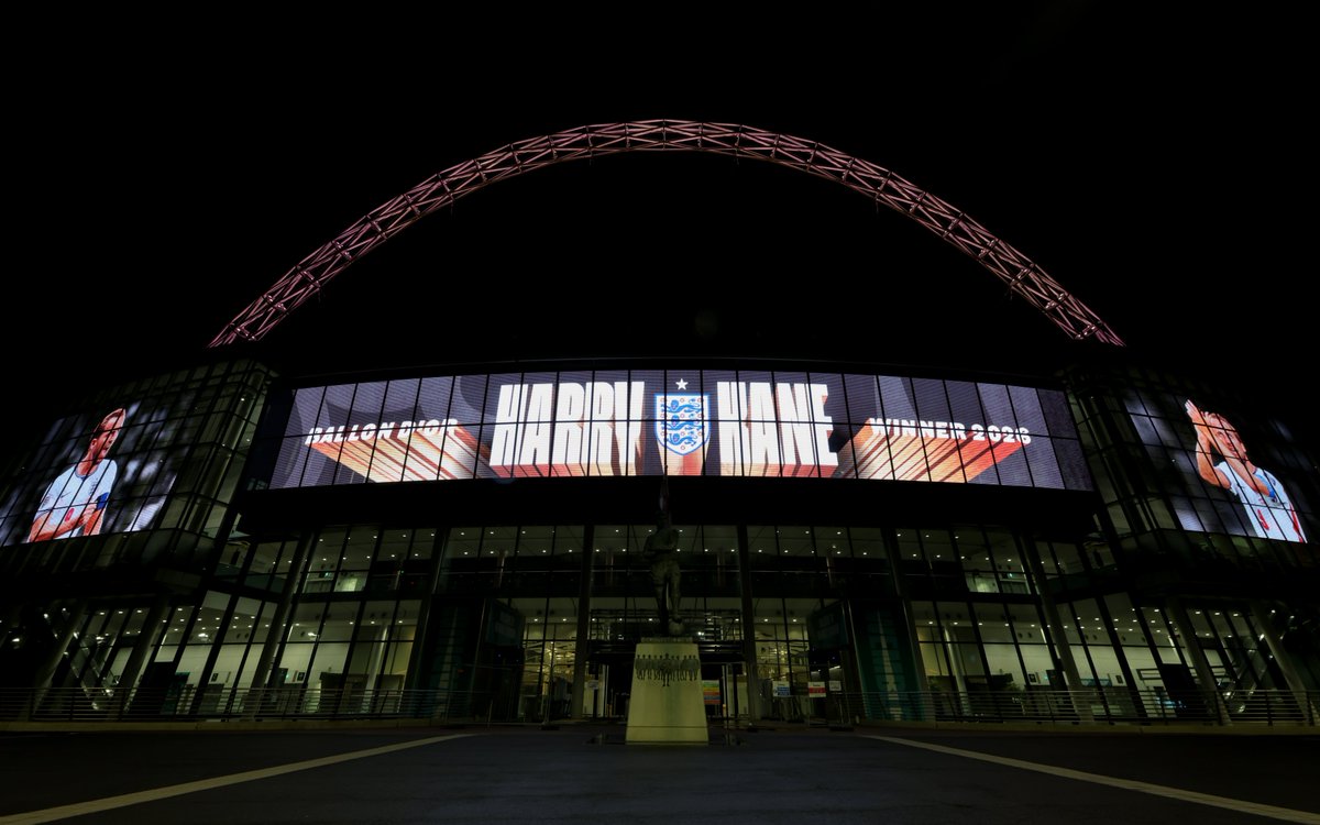 England's tweet photo. The home of the world's best footballer 👌

@wembleystadium 🏟️ https://t.co/a9Nsn9ilFU