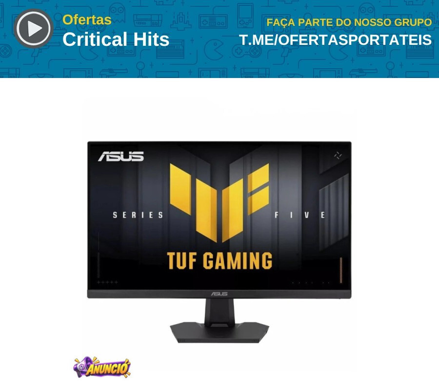 ericarrache's tweet photo. Monitor Gamer Asus Tuf 23 8 Full Hd 260Hz 0 3Ms Fast Ips Vrr G Sync Comp Freesync Premium Hdr10 Som Integrado Preto Vg249Qm5F

💰 R$ 719,00  |  🏷 LIQUIDA10  |  🛒 Loja: KaBuM

👉 Ver oferta:

https://t.co/o56cfPTxbI https://t.co/6p9JxqOqqd