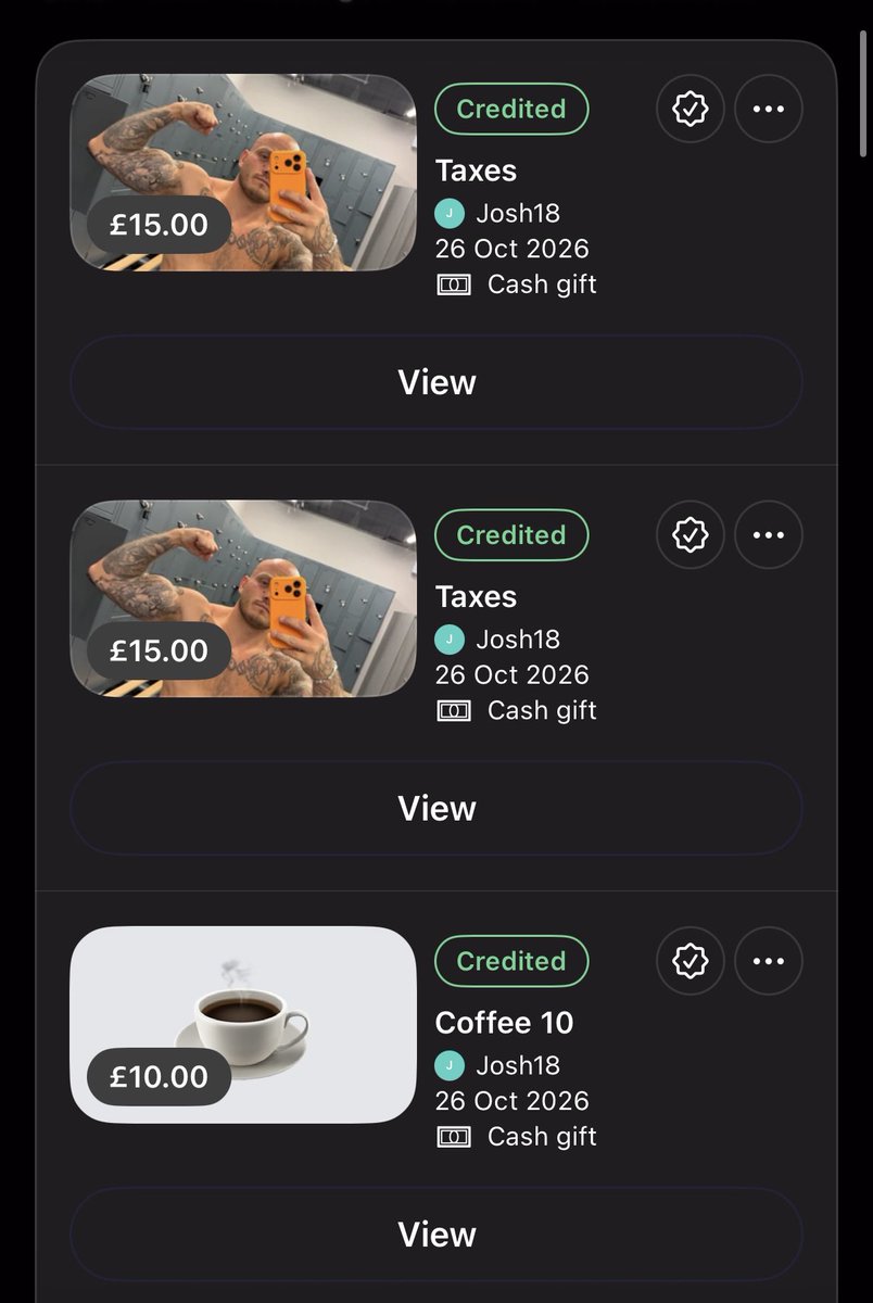 masterkanex's tweet photo. What a good little wallet 😏😏

Now I’ve added a custom gift for you “my Josh” 😉 https://t.co/YP1dpOgmMH