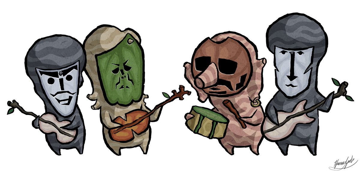 HarryGoldArtist's tweet photo. Meet The Beedles https://t.co/jifSUNw4Ft