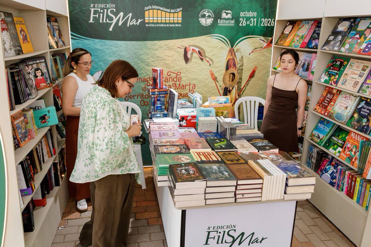 MagdalenaGober's tweet photo. 📚✨ ¡Margarita Guerra, primera gobernadora en participar en la apertura de la Feria del Libro de Unimagdalena FilSMar 2026!

La lectura abre caminos y transforma realidades. En la octava edición de FilSMar, la gobernadora @mmarguiguerra destacó la alianza con la @Unimagdalena … https://t.co/XQigbxsahq