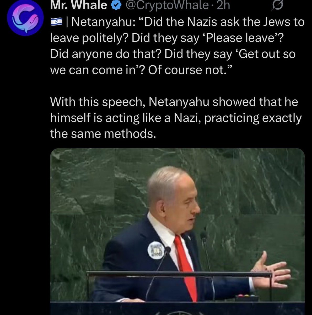 chupi67's tweet photo. @Revvedupprofits @Abitta899343424 @Brandons__1 "why use arguments that Nazis  commonly use"

like you zionaziclowns do when asking why Egypt doesnt open its borders to let all Palestinians in so that Israel can take the land?
or literally quoting directly Hitler? https://t.co/xWwlXzQkka