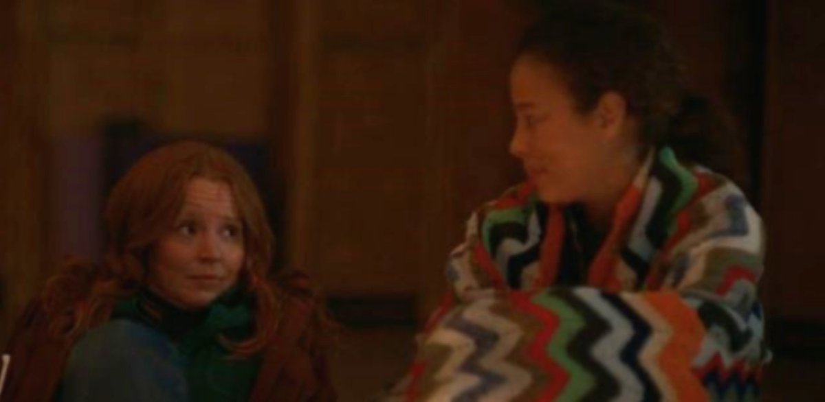 vnplmr's tweet photo. when someone says something dumb in yj s4 and taissa instinctively turns to look for van to exchange a judgmental glance but van is no longer here to meet her eyes https://t.co/Lyy0aDxvRu