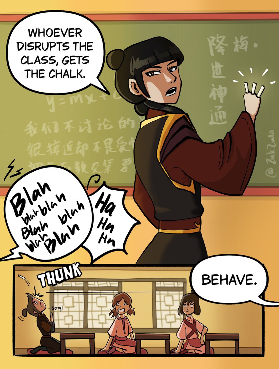 ZukZula's tweet photo. Former markswoman turn teacher Sifu Mai

Based on real life experience..

#atla #mai #Maiweek2026 https://t.co/J1n3stDUd5