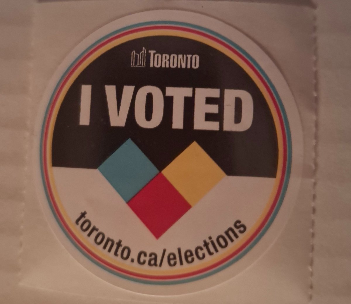 MobyDickSpoiler's tweet photo. Just voted for Olivia Chow to #BackTheBlue and protect TPS funding against Defund Defundford's progressive lunacy https://t.co/JvyCkJZj6q