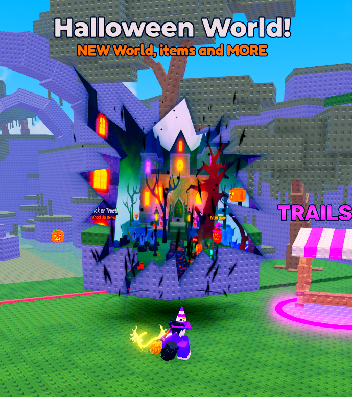 DeliDeliDEV's tweet photo. 🎃 Just released a mini Halloween update!

I spent a lot of time working on it and couldn't finish everything by Sunday 😅

Here's what's new:
📝 NEW Codes — Halloween
👻 Haunted Mutation & Machine
🥚 Limited Witch Egg & Pets
🎣 Fishing
🍬 Trick or Treat
🏝️ New Island
Want to see my game's stats after Halloween Part 2? 👀🔥

MY GAME - https://t.co/MHleXQj3BN

#Roblox #RobloxDev #RobloxStud
