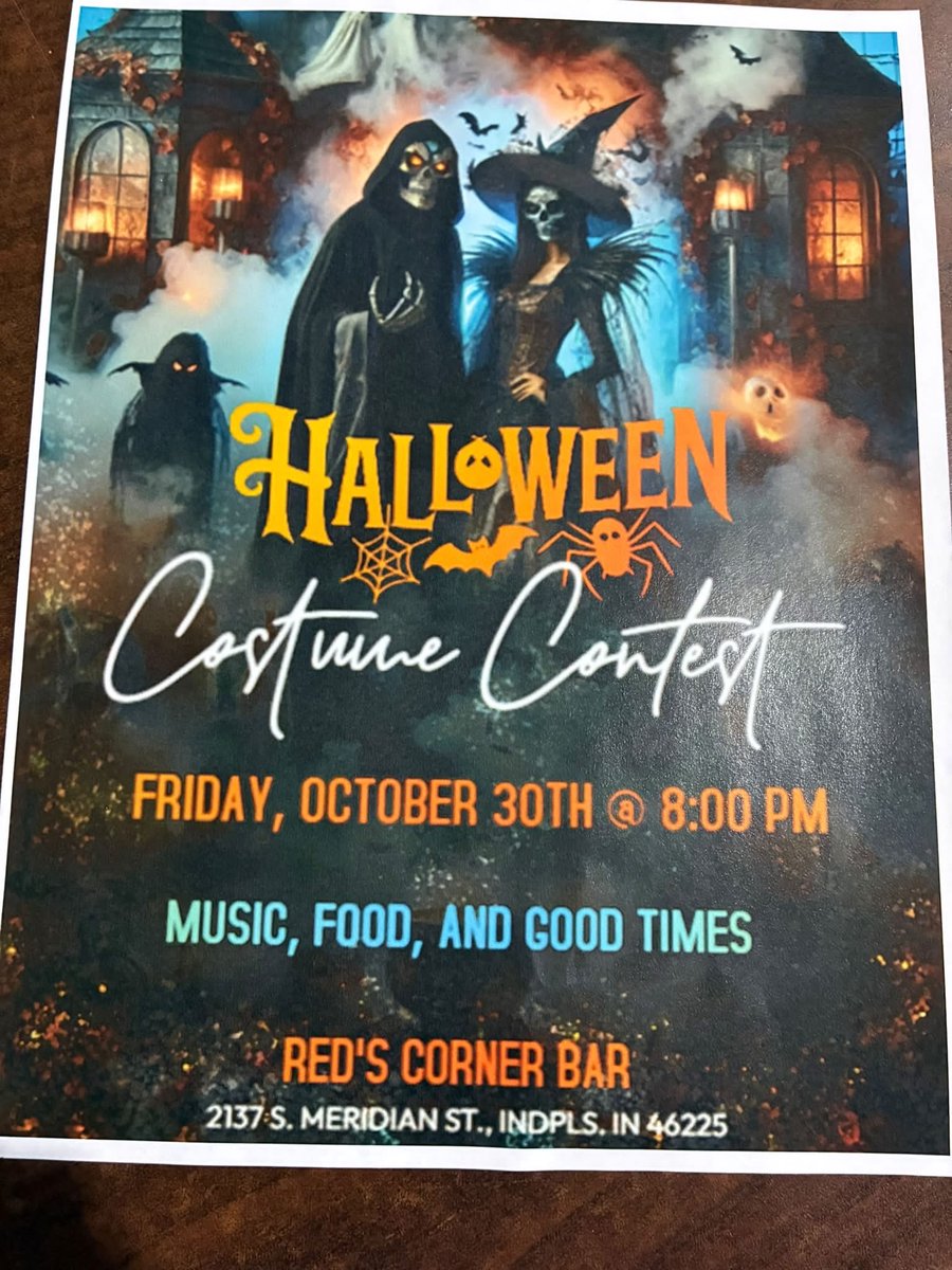 robertotiswatso's tweet photo. Hey Indianapolis! Come to the America First Halloween Party 
@Indy_reporter_ give us a retweet 🎃 https://t.co/63jQ2LI0Ip