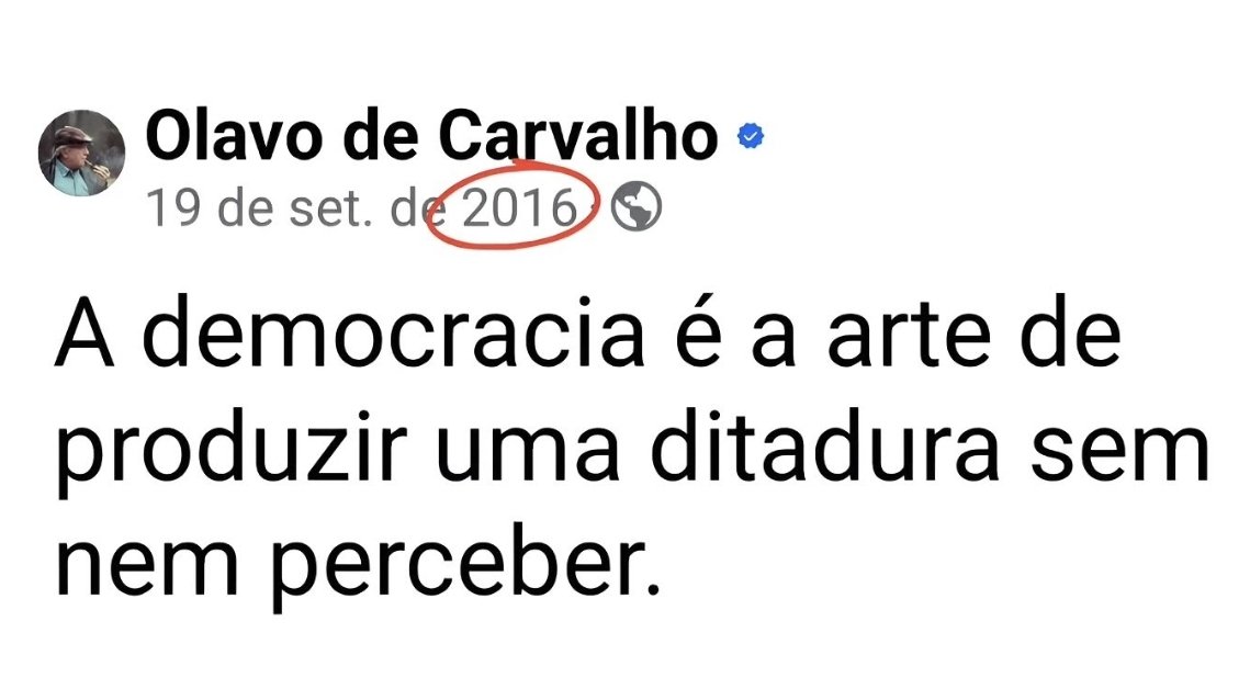leandroruschel's tweet photo. Por conta do trabalho de Olavo, muita gente percebeu. https://t.co/20UdzdtRFm