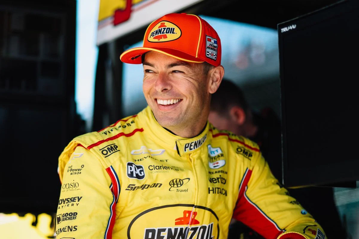 Scott McLaughlin during the 2026 Indianapolis 500.