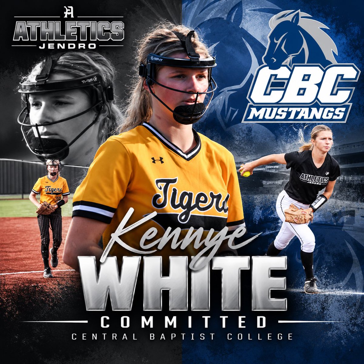WhiteKennye2026's tweet photo. Very proud for this announcement!!  
❤️🥎❤️🥎
Committed today to amazing program.  Great place to grow in faith and softball!!
@cbcsoftball17 @BrianJendro https://t.co/ztWT8wTfVg