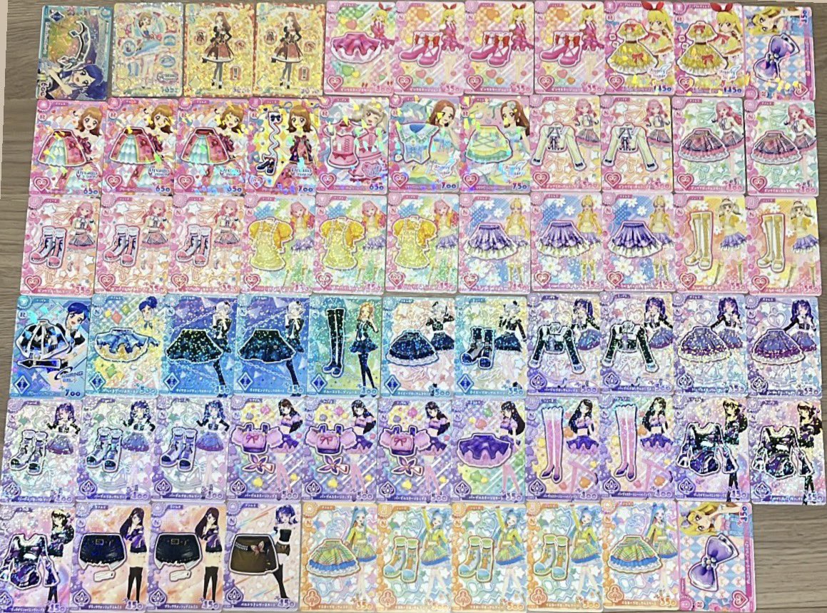 na_____166's tweet photo. アイカツ アンコール カード アイカツ  交換

譲︰画像1枚目
求：画像２、3枚目 グレー部分 💕優先

コンプ目的です。
比率違い〇 
都内、埼玉手渡しのみ

お気軽にDMまたはリプにてご連絡よろしくお願い致します。
#アイカツアンコール  #アイカツ交換
#アイカツカード #アイカツカード買取 https://t.co/jj4JrF5cqX