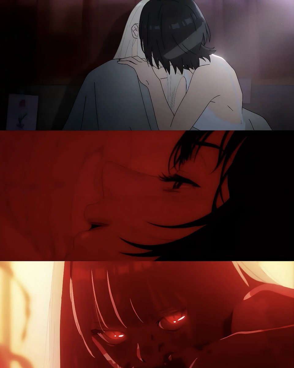 baiyhe's tweet photo. can’t wait for vampire yuri anime next week… https://t.co/vo7maVNg6R