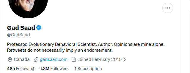 ca's tweet photo. Hey @GadSaad,  @CanRevAgency and @IRSnews would like to understand why you still have Canada on your X profile    "Starting this summer we are moving permanently to Oxford (Mississippi)" https://t.co/2yR0dC0O6D

Joe Rogan Experience #2497 - Gad Saad May 12, 2026 https://t.co/ly4tMfjNzJ
