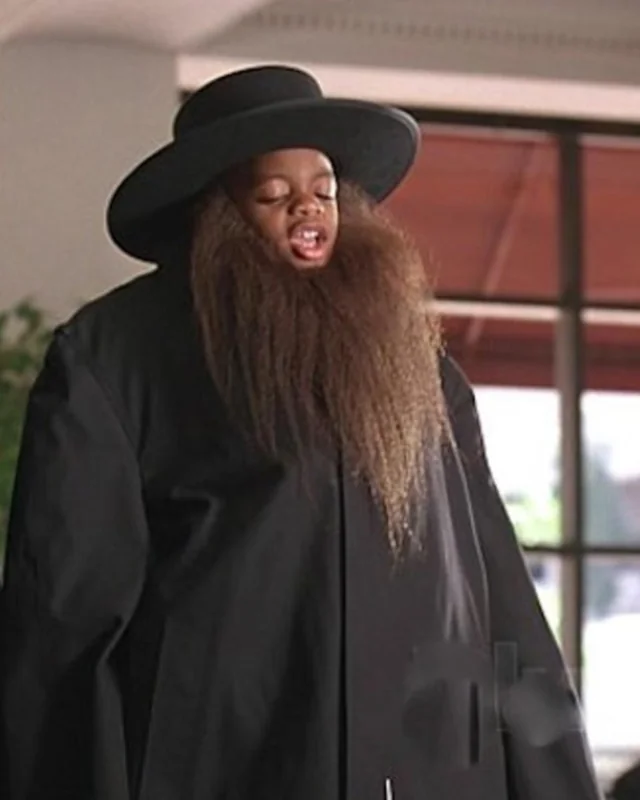 rynejones504's tweet photo. @EndWokeness does he think its a good look buying oversized coats that make him look like the little rascals? https://t.co/8qUaIUf1Q9