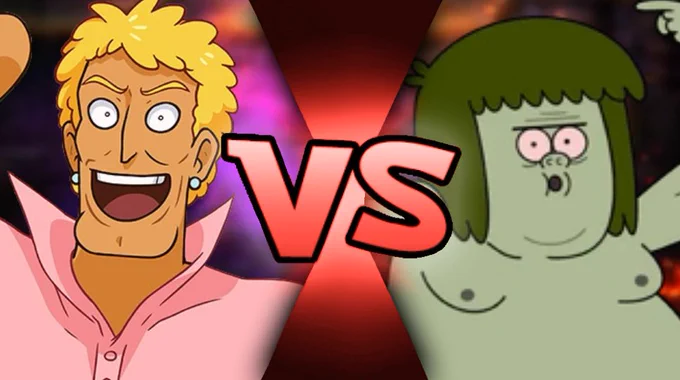 Brody Foxx vs Muscle Man (Yo Mama vs Regular Show)
