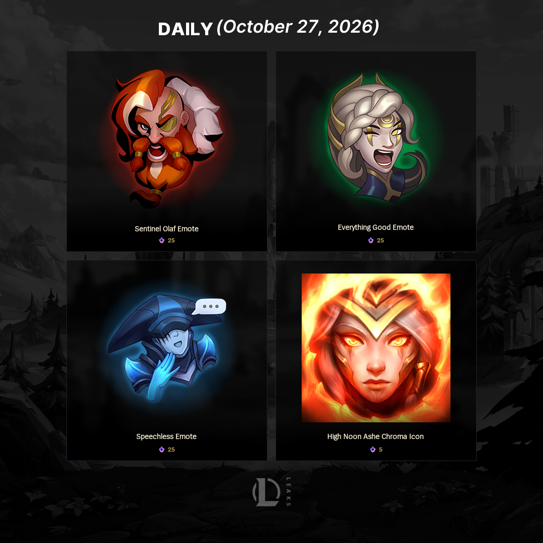 New Mythic Shop Rotation ‼️